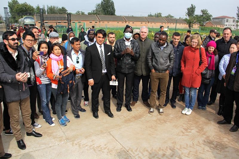 72名外國專家為何同時考察一個菊花基地？